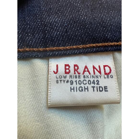 JBrand High Tide Low Rise Skinny Jean Size 30 - Picture 5 of 6